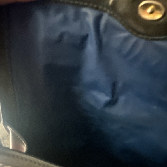 GUCCI GG Navy +Red Clutch Bag Sherry Line w Free Organizer Strap Converter - Picture 5 of 11